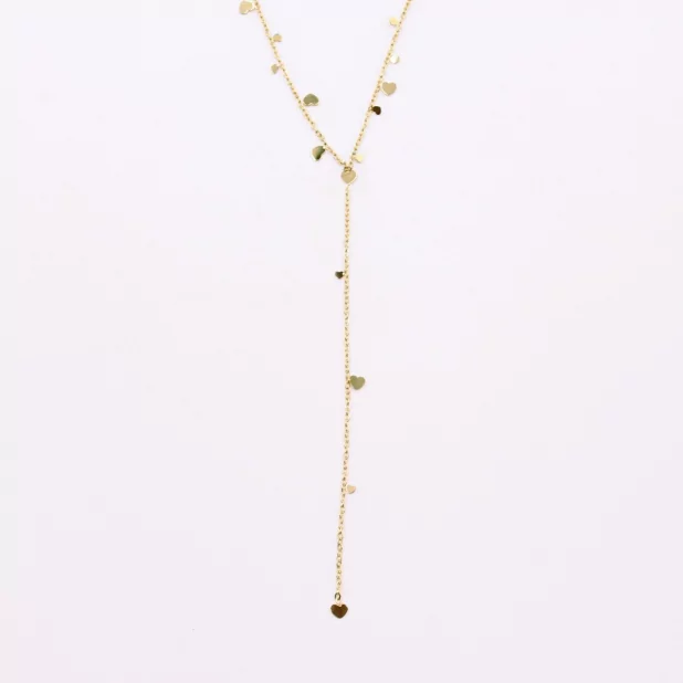 collier pendentif géométrique abstrait métal coloré câble multi-brins femme  0119046 - Grossiste Bijoux Parissima